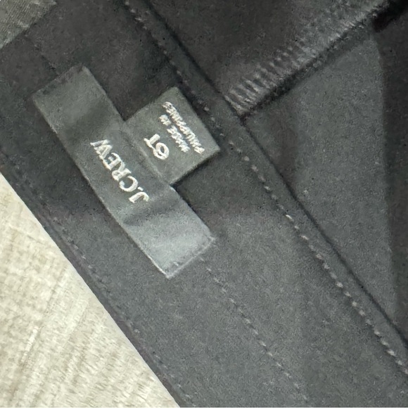 J. crew black made in Italy slim ponte ❤️ 6 Tall - Picture 6 of 7